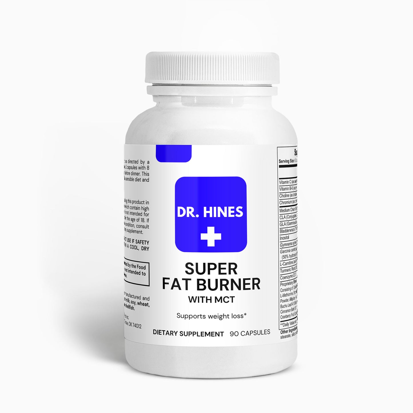 Dr. Hines Super Fat Burner with MCT