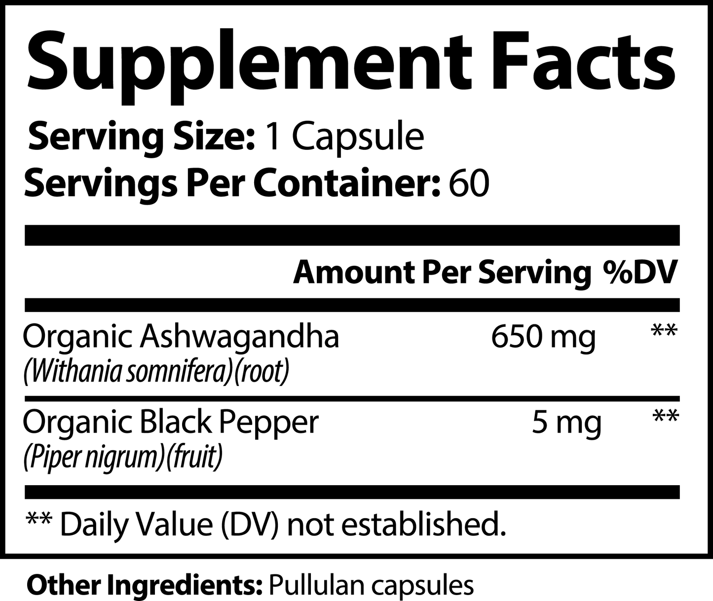 Dr. Hines Ashwagandha